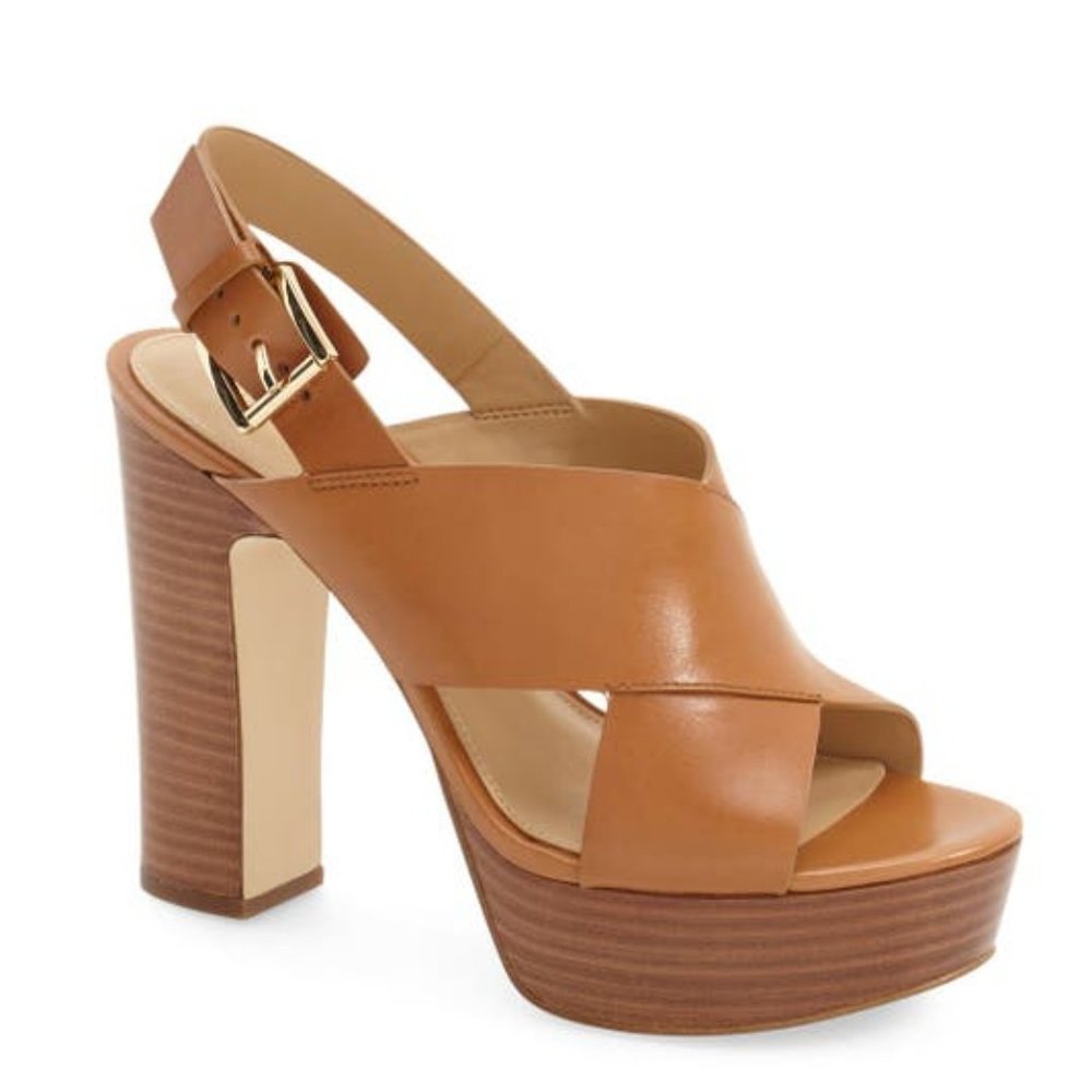 'Marina' Slingback Platform Sandal MICHAEL Michael Kors